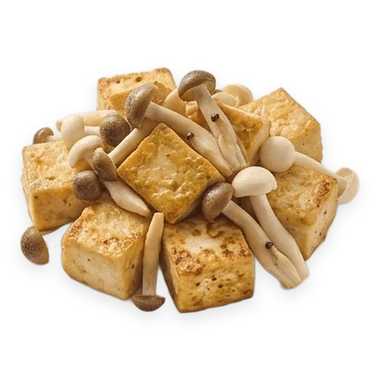 炙燒豆腐菇菇